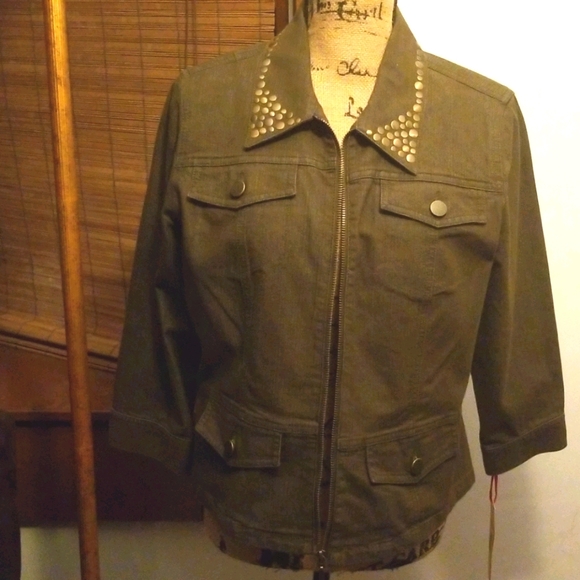 🚨50%off📦Ruby rd. Jean jacket Nwt - Picture 1 of 7